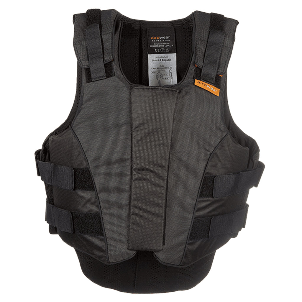 Airowear Outlyne Womens Body Protector Black