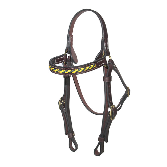 Porter Braided Browband Barcoo Bridle - Aitken's Saddlery