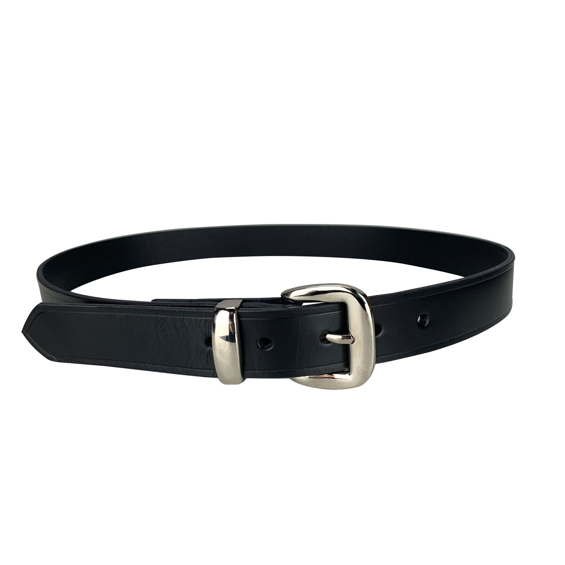 Porter Leather 1.25 Dress Belt Black - Aitken's Saddlery