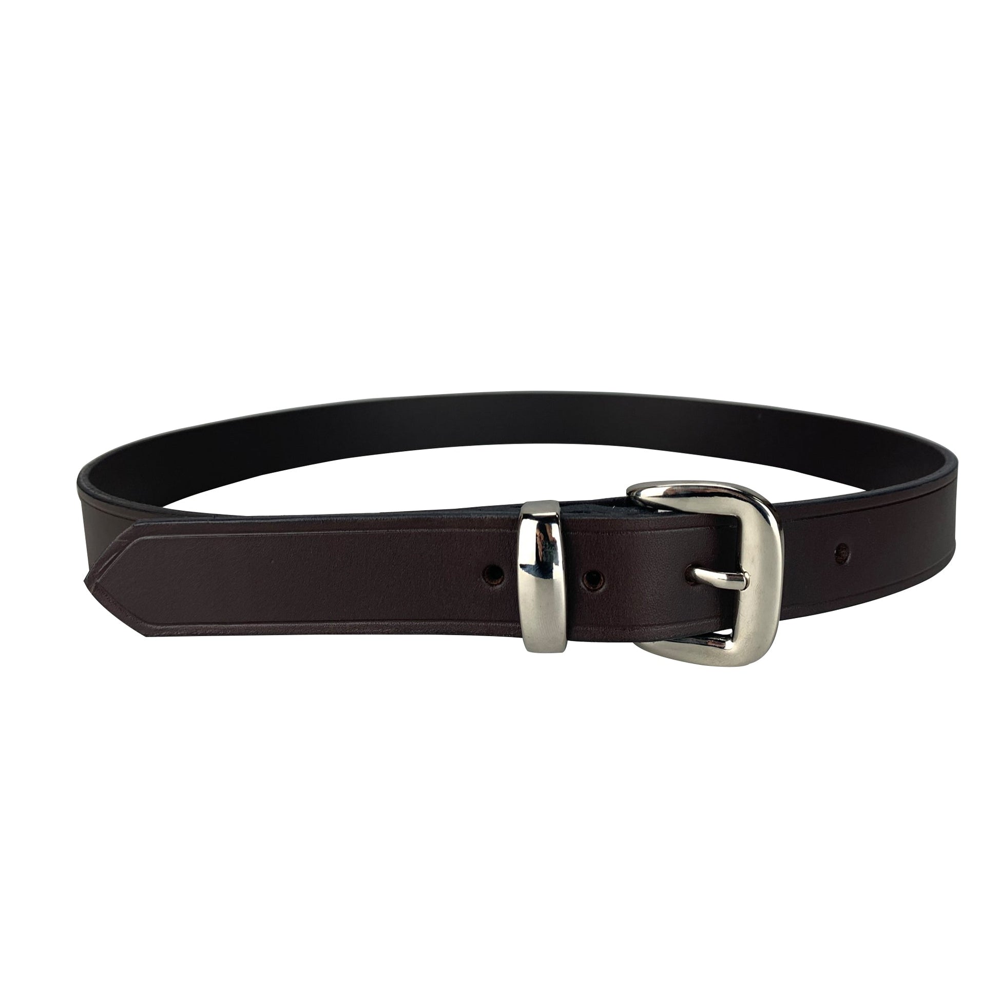 Porter Leather 1.25 Inch Dress Belt Brown - Aitken's Saddlery