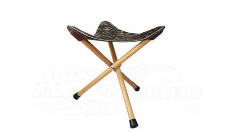 Porter Tripod Portable Folding Stool Brown - Aitken's Saddlery