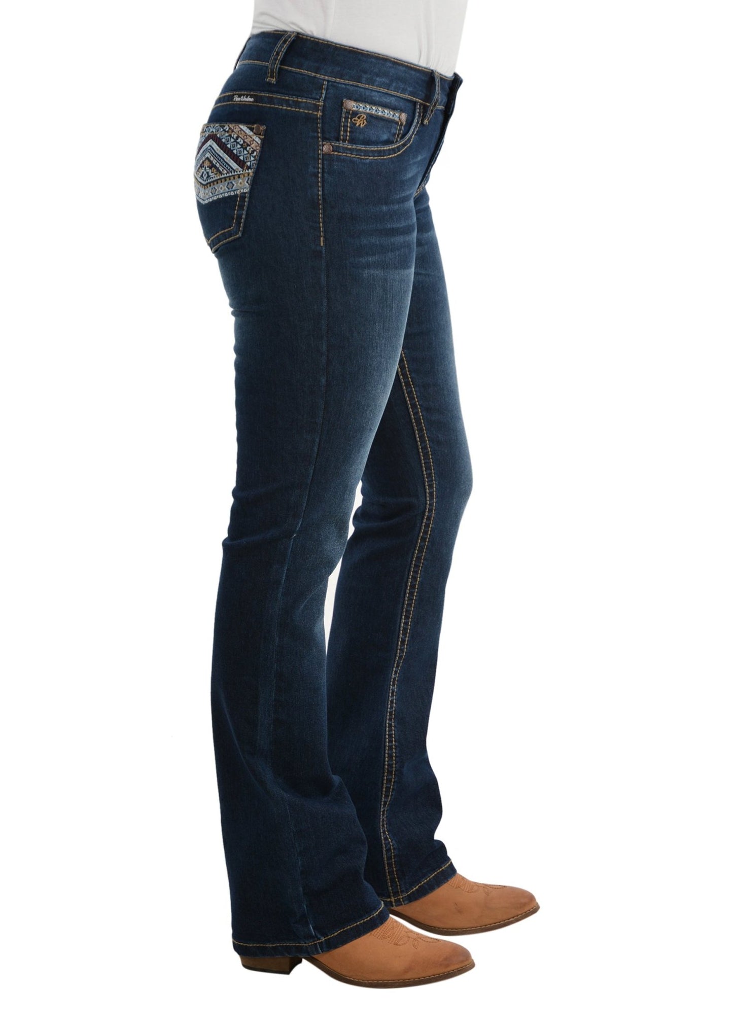 Pure Western Martina Bootcut Ladies Jean Darkest Night - Aitken's Saddlery