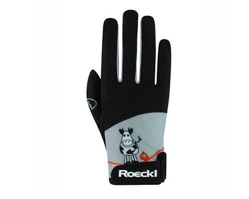 Roeckl Kansas Junior Gloves Black - Aitken's Saddlery