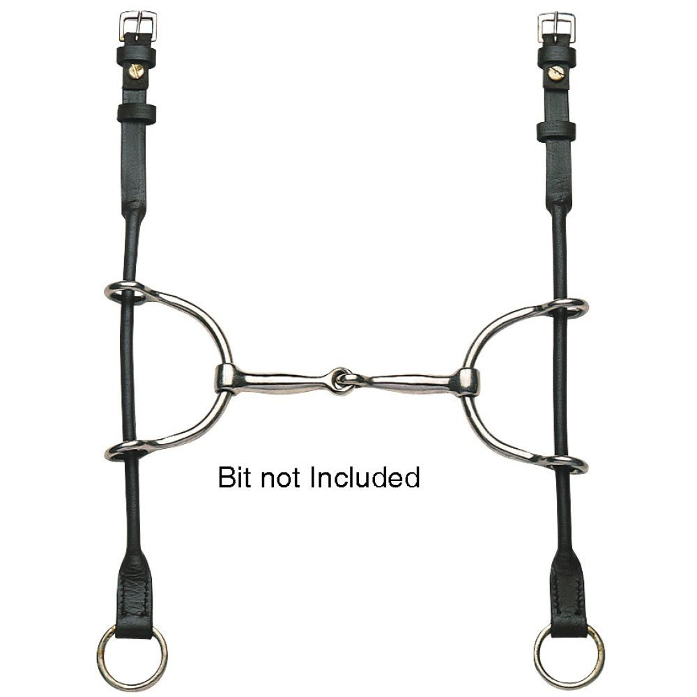 Rolled Leather Gag Cheeks - Aitken's Saddlery