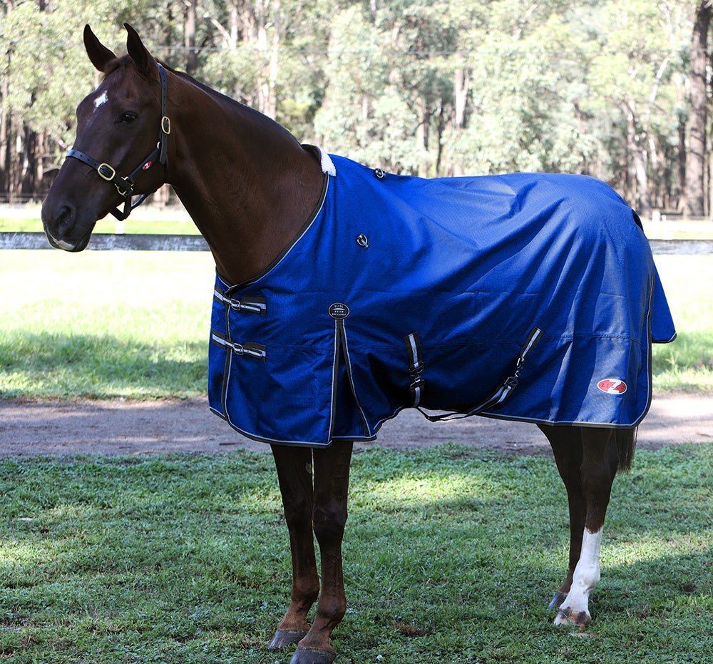Rug Garrison No Fill Rain Sheet Dark Blue - Aitken's Saddlery