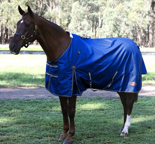 Rug Garrison No Fill Rain Sheet Dark Blue - Aitken's Saddlery