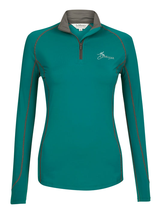 My LeMieux  Base Layer Ladies Top Peacock