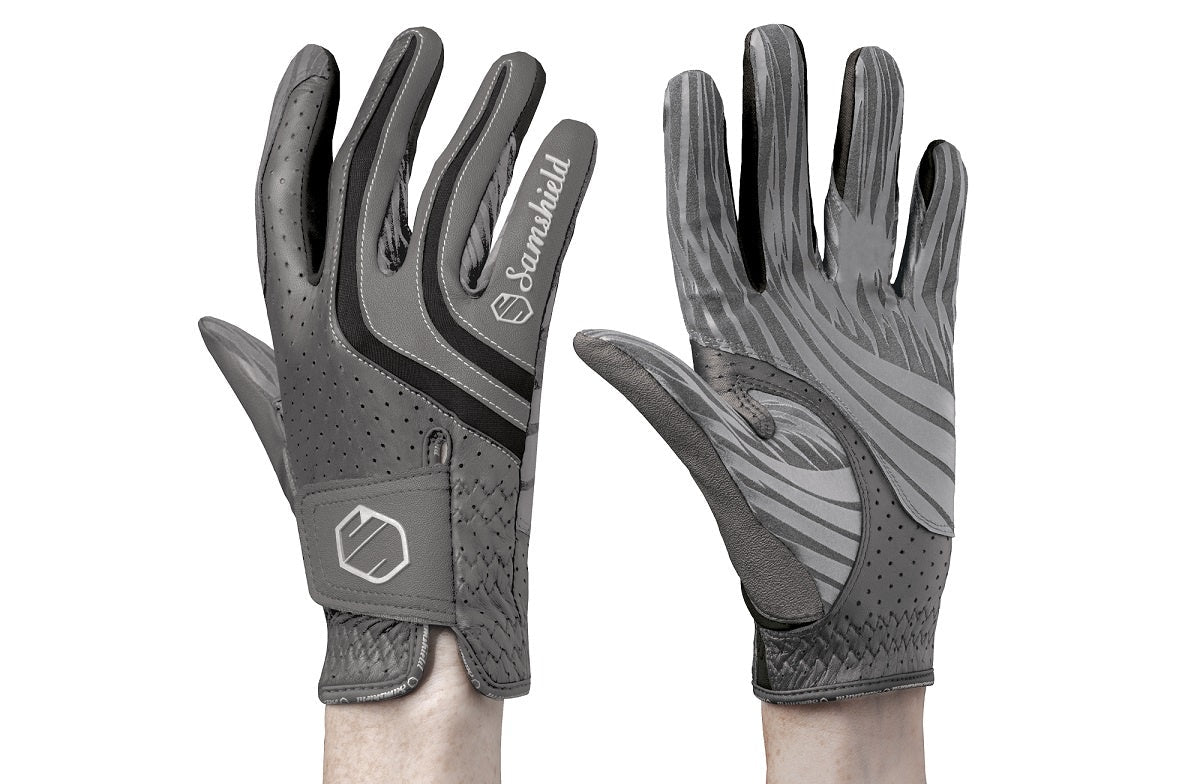 Samshield V Skin Gloves Grey - Aitken's Saddlery