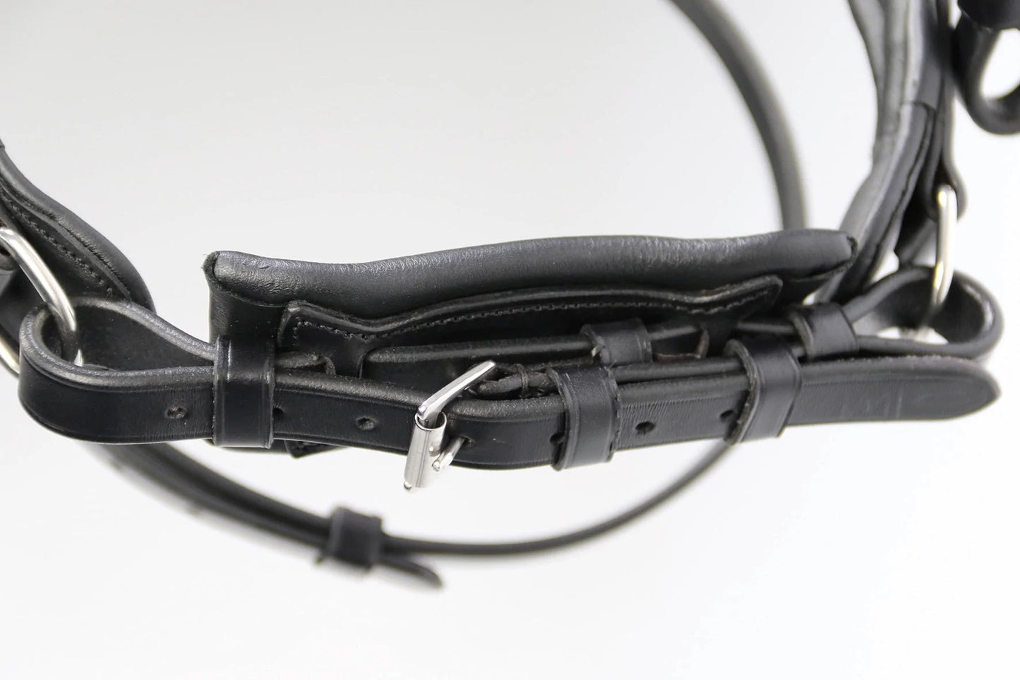 Schockemohle Brantford Black Patent with Silver Bridle - Aitken's Saddlery