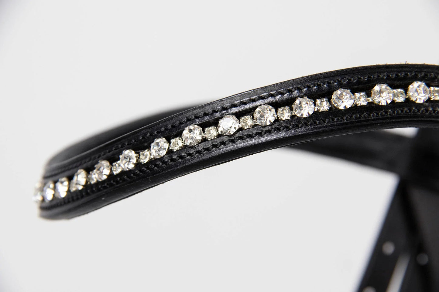 Schockemohle Brantford Black Patent with Silver Bridle - Aitken's Saddlery
