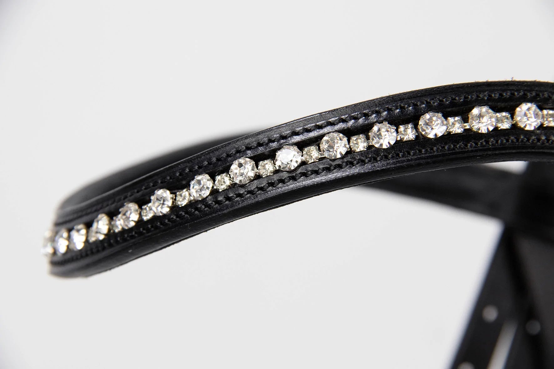 Schockemohle Brantford Black Patent with Silver Bridle - Aitken's Saddlery