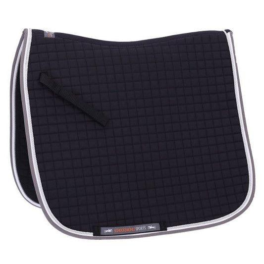 Schockemohle Neo Star D Style Dressage Pad Graphite - Aitken's Saddlery
