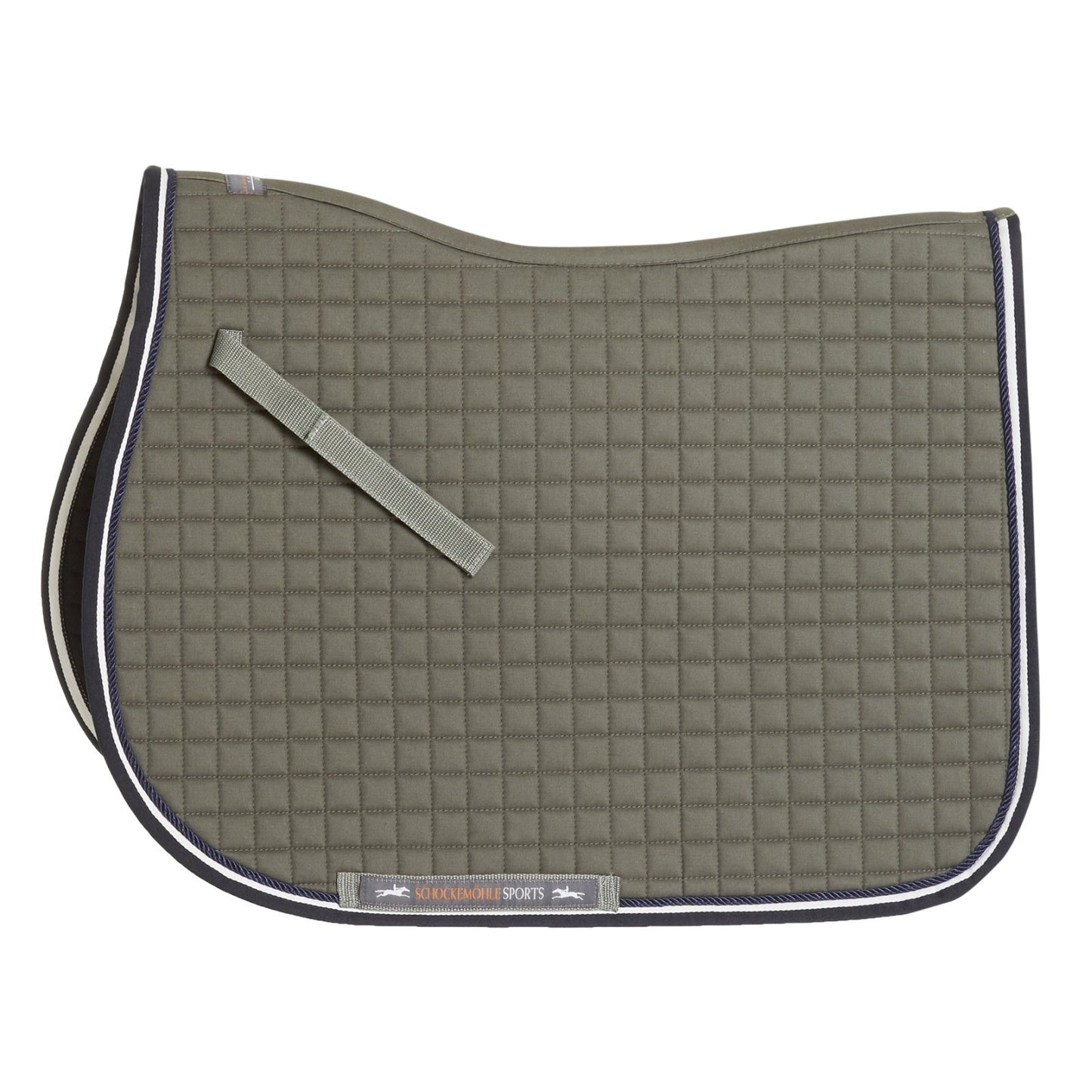 Schockemohle Neo Star Dressage Pad Olive - Aitken's Saddlery