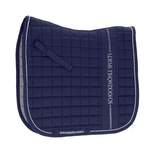 Schockemohle Savana Dressage Pad Dark Blue - Aitken's Saddlery