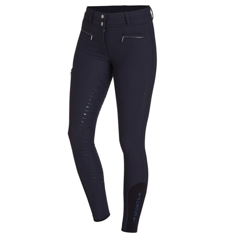 Schockemohle Winter Heather FS Breeches True Navy - Aitken's Saddlery