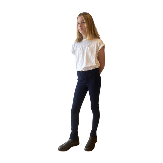 Showcraft Milla Kids Jodphur Navy - Aitken's Saddlery