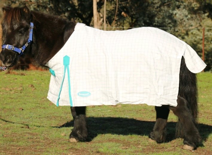 Showcraft Miniature Ripstop Rug White - Aitken's Saddlery
