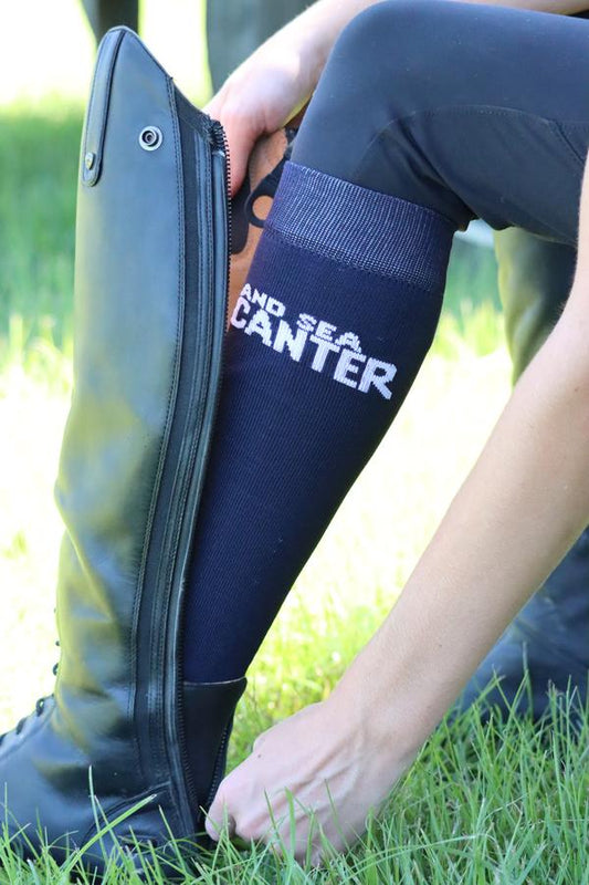 Canter & Sea Socks Navy & White