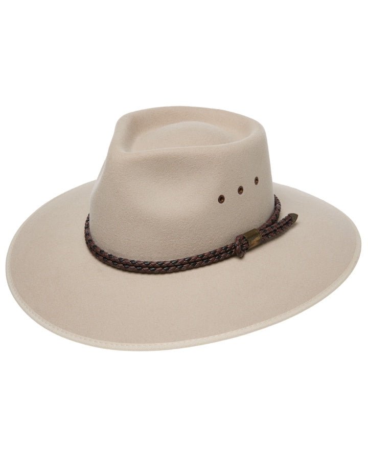 Statesman Countryman Wool Felt Hat Silver Belly - Aitken's Saddlery