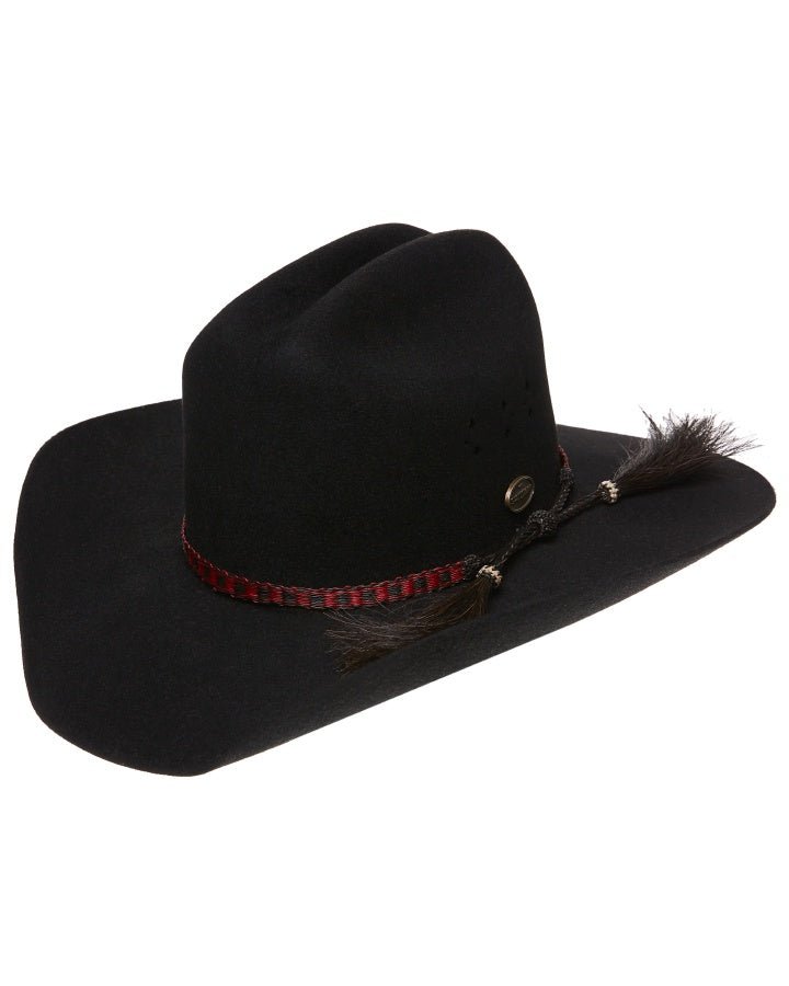 Statesman Great Divide Fur Blend Hat Black - Aitken's Saddlery