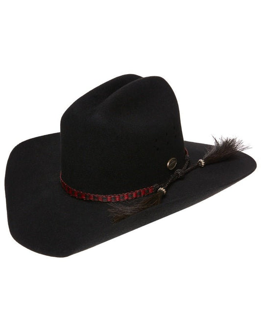 Statesman Great Divide Fur Blend Hat Black - Aitken's Saddlery