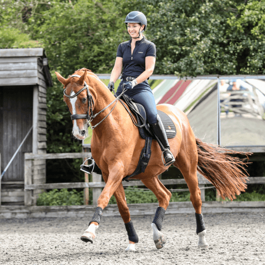 Stretch & Flex Flatwork Wraps New Black - Aitken's Saddlery