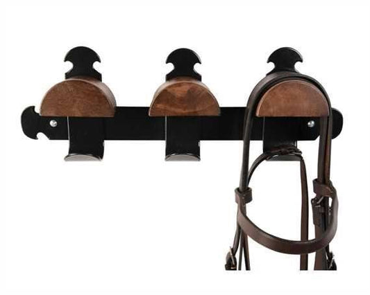 Stubbs Retro Triple Bridle Racks - Aitken's Saddlery