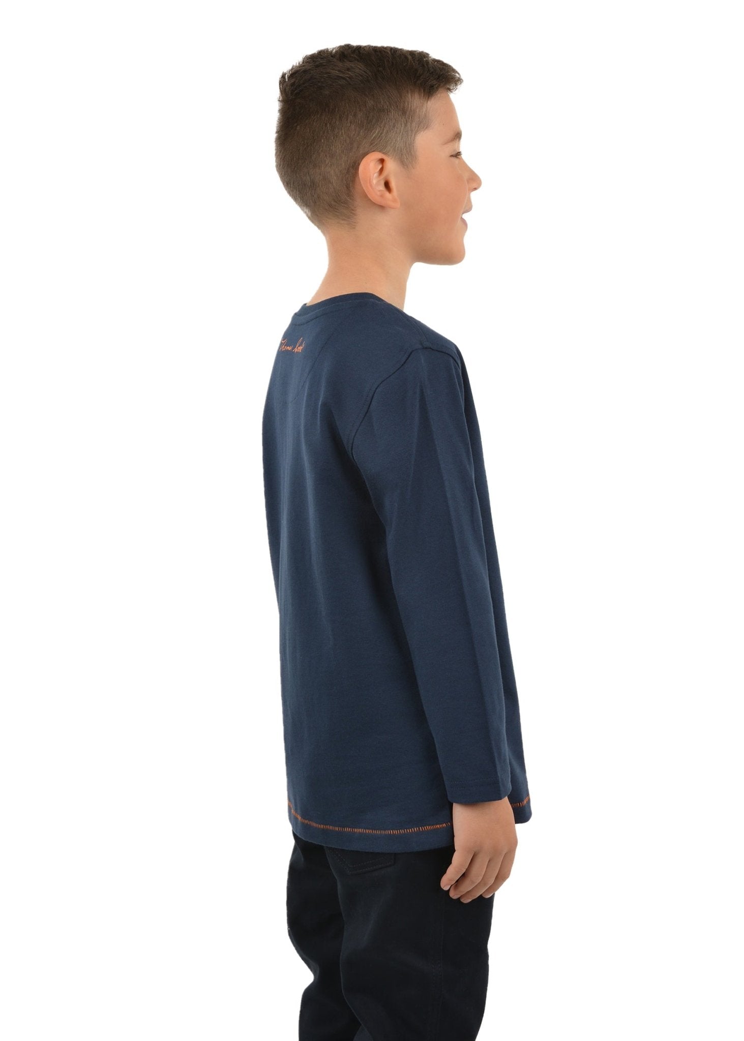 Thomas Cook Country Singer LS Boys Tee - Aitken's Saddlery