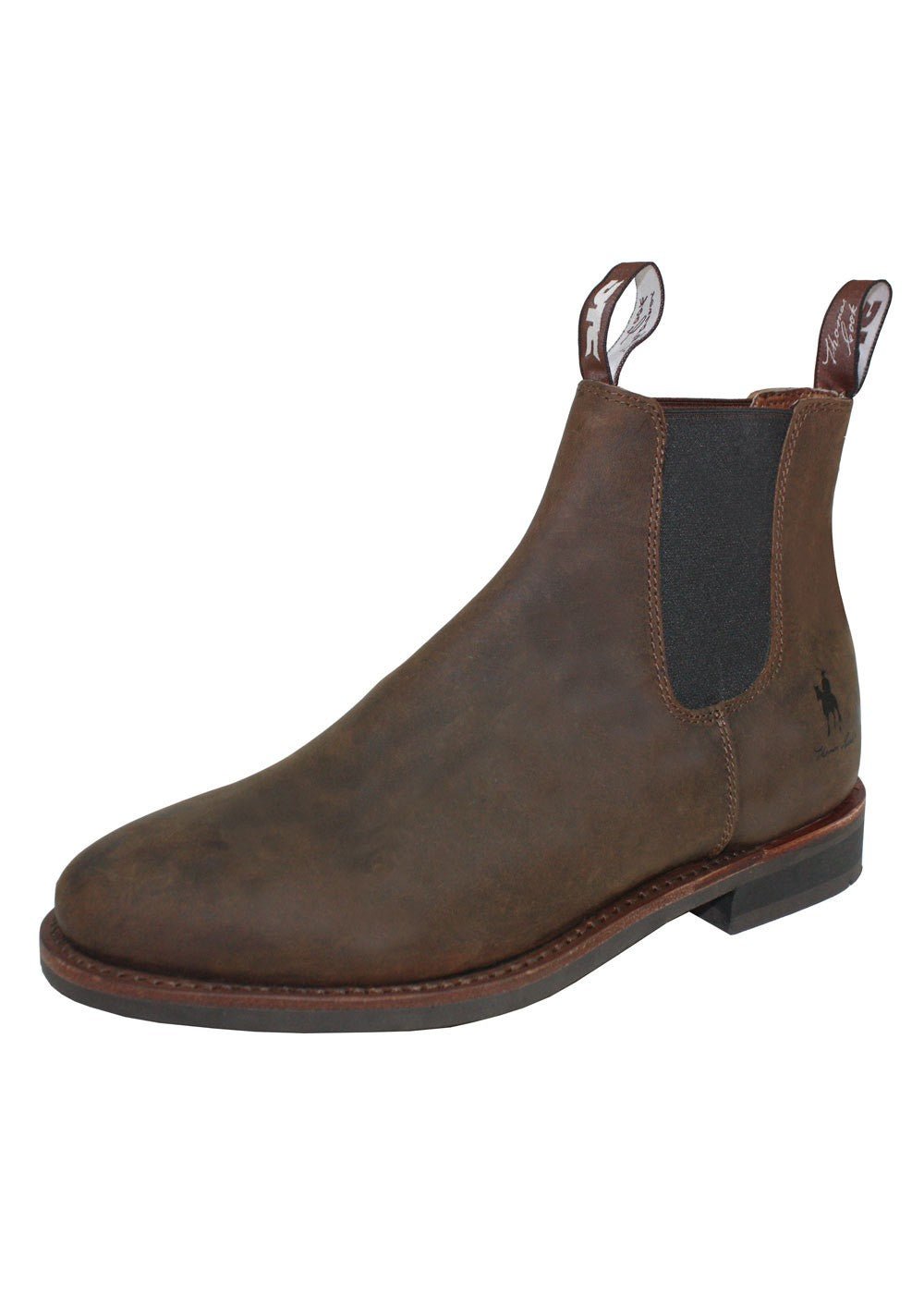 Thomas Cook Duramax DTC Boots Distressed Brown Mens - Aitken's Saddlery