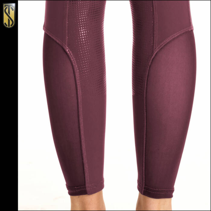 Tredstep Allegro Sport Tights Ladies Amethyst - Aitken's Saddlery