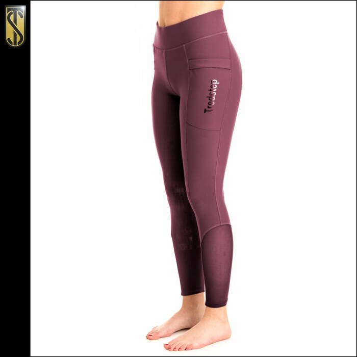 Tredstep Allegro Sport Tights Ladies Amethyst - Aitken's Saddlery