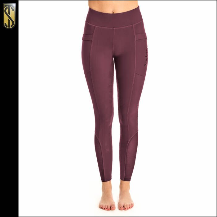 Tredstep Allegro Sport Tights Ladies Amethyst - Aitken's Saddlery