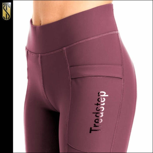 Tredstep Allegro Sport Tights Ladies Amethyst - Aitken's Saddlery