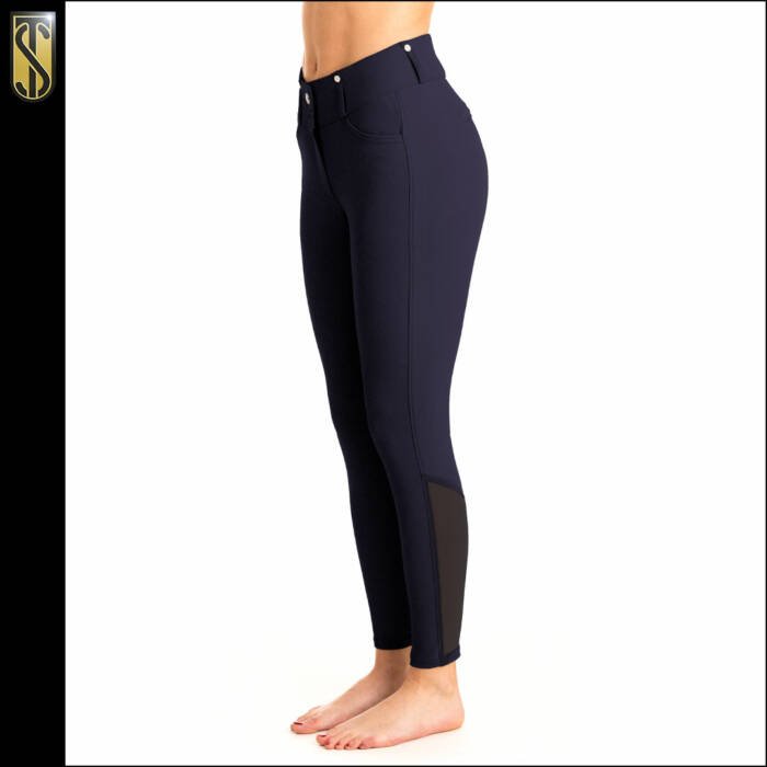 Tredstep Evolute FS Ladies Breeches Blue Ribbon - Aitken's Saddlery