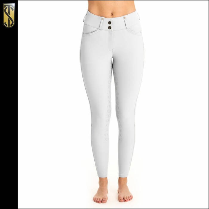 Tredstep Evolute FS Ladies Breeches White - Aitken's Saddlery