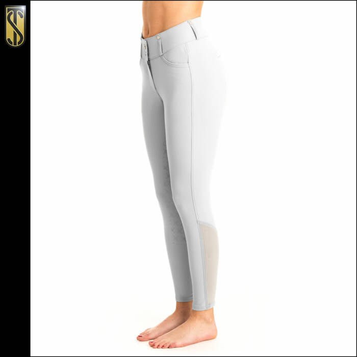 Tredstep Evolute FS Ladies Breeches White - Aitken's Saddlery