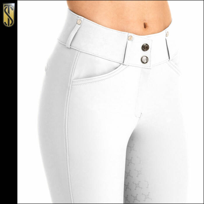 Tredstep Evolute FS Ladies Breeches White - Aitken's Saddlery