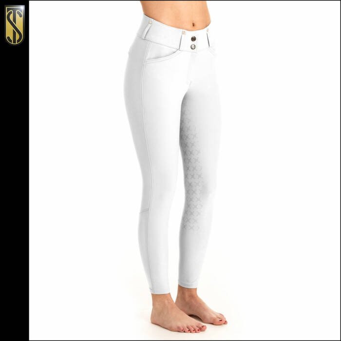 Tredstep Evolute FS Ladies Breeches White - Aitken's Saddlery