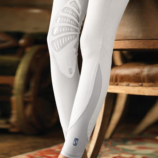 Tredstep Symphony Azzura Pro Ladies Breeches White - Aitken's Saddlery