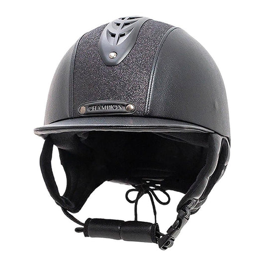 Vent-Air Radiance MIPS Peaked Helmet Black - Aitken's Saddlery