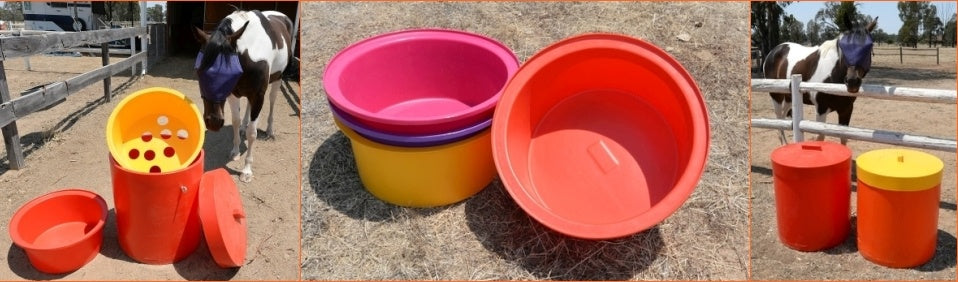 Grazier Bin Hay & Water Inserts with Lid