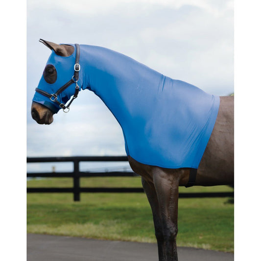 Wonder Coat Lycra Full Hood Blue - Aitken's Saddlery