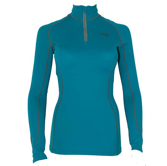Woof Wear Performance Ladies Shirt Ocean - Aitken's Saddlery