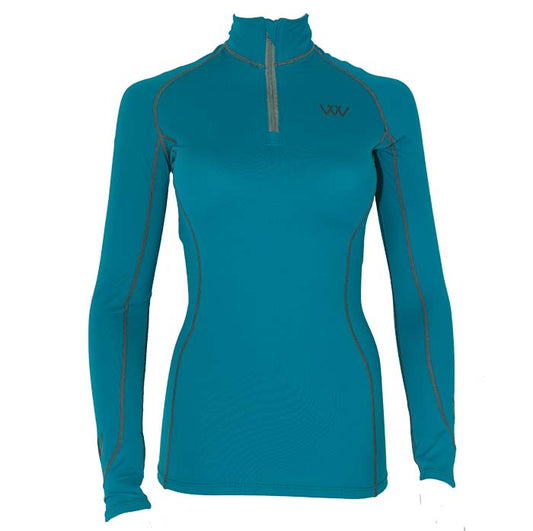 Woof Wear Performance Ladies Shirt Ocean - Aitken's Saddlery