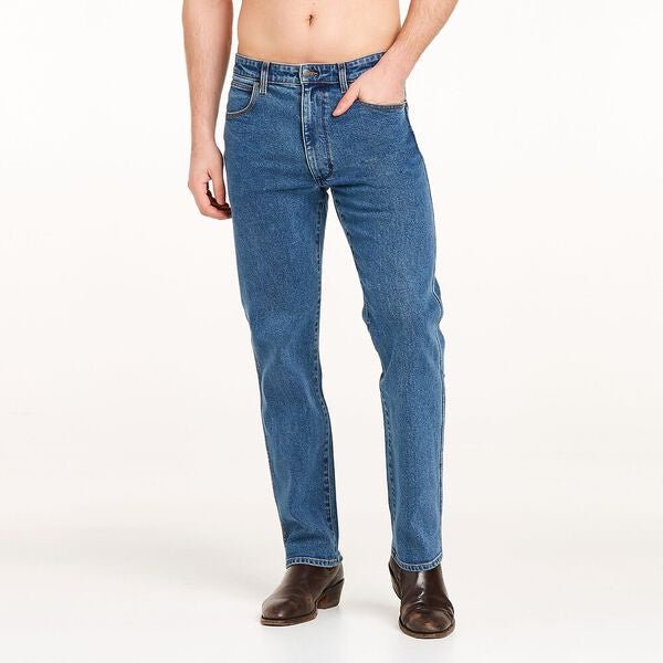 Wrangler Classic Original Stone Mens Jeans - Aitken's Saddlery