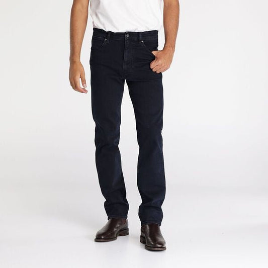 Wrangler Classic Slim Fit Mens Jean Blue Black - Aitken's Saddlery
