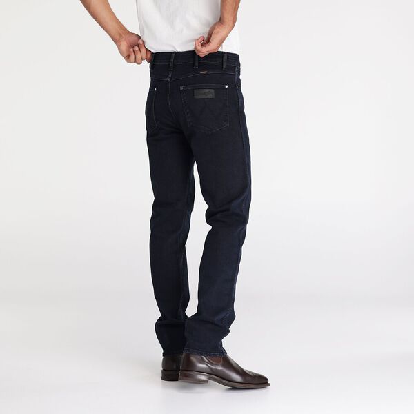 Wrangler Classic Slim Fit Mens Jean Blue Black - Aitken's Saddlery