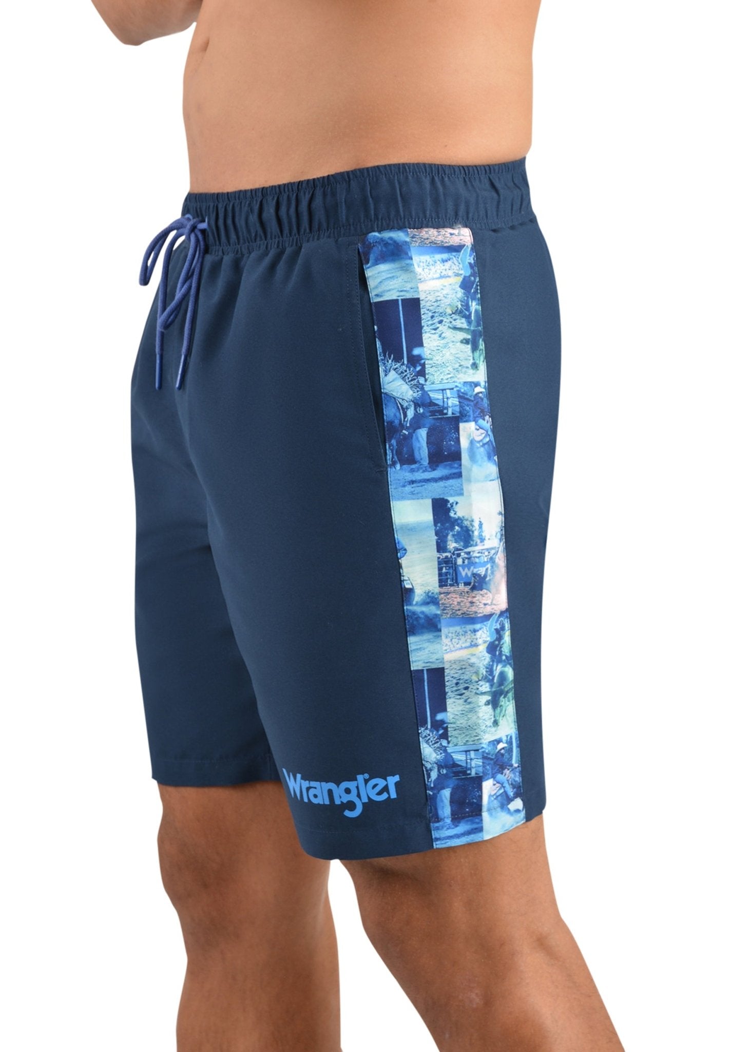 Wrangler Forster Boardshort Mens Navy - Aitken's Saddlery