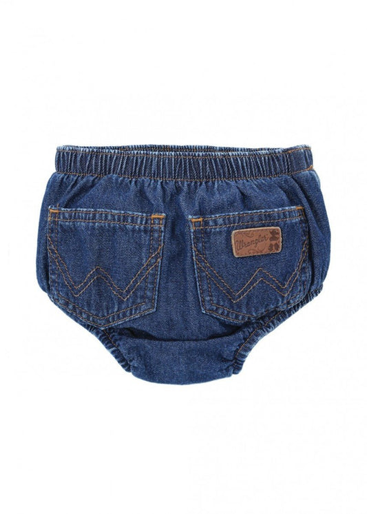 Wrangler Infant Diaper Cover Washed Indigo - Aitken's Saddlery