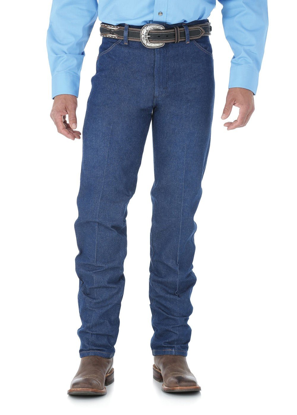 Wrangler Rigid Original Fit Mens Jeans Indigo - Aitken's Saddlery